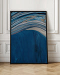 Abstract Blue Wave Digital Art