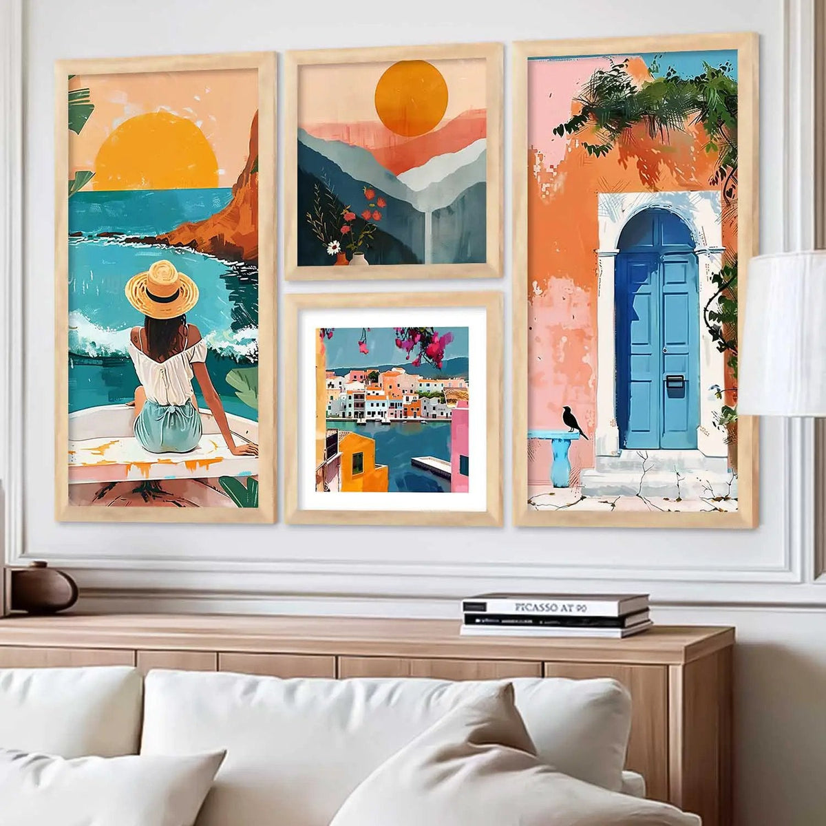 Mediterranean Summer Gallery Wall Set