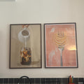 Aesthetic Culinary Duo Kitchen Wall Art Prints