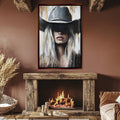 Cowgirl Mystery High-Resolution Digital Artwork