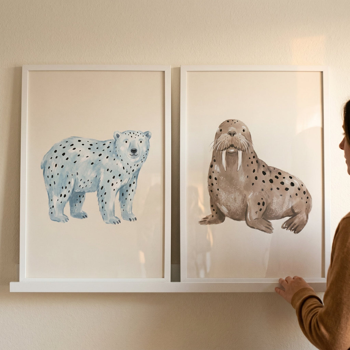 Arctic Animals Digital Art Set