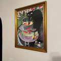 Curious Black Cat and Goldfish Bowl Digital Art