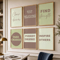 Positive Affirmations Gallery Wall Set