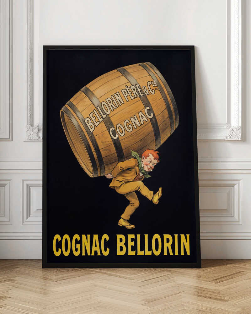 Vintage Cognac Bellorin French Advertising Poster Digital Download