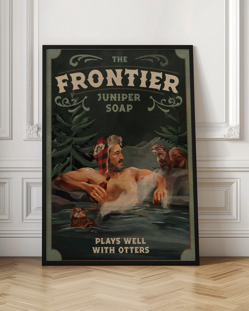 The Frontier Juniper Soap Vintage Wall Art