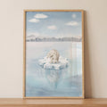 Lonely Polar Bear Digital Art