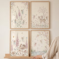 Enchanted Woodland Fairies Digital Art Set