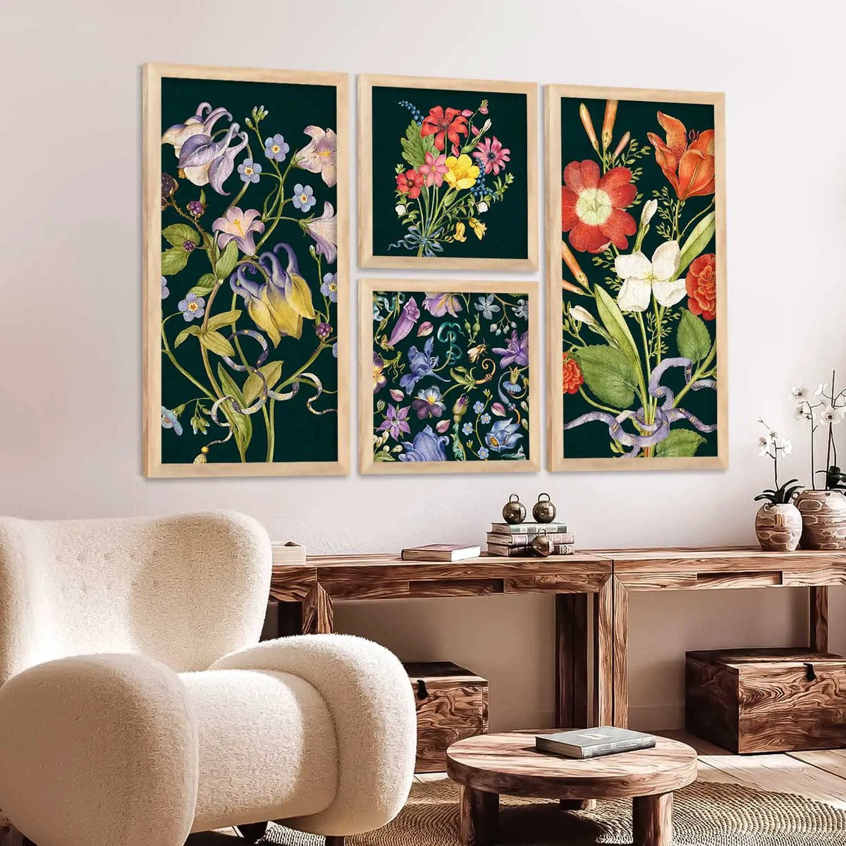 Botanical Gallery Wall Digital Art Set