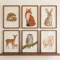 Charming Woodland Animals Digital Art Set