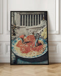 Surreal Spaghetti Workers Digital Art