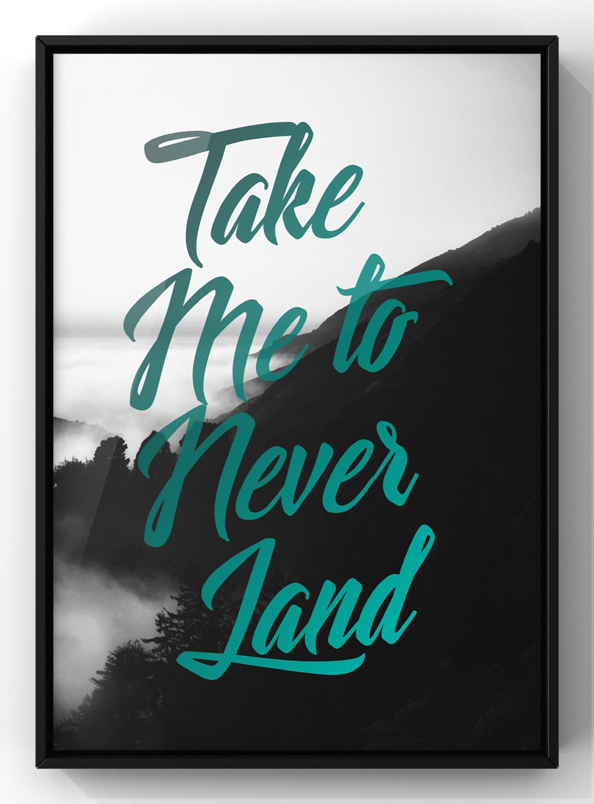 Take Me to Neverland Digital Wall Art