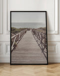 Coastal Boardwalk Digital Art