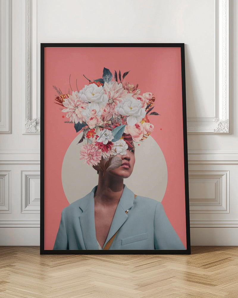 Floral Mind Digital Collage