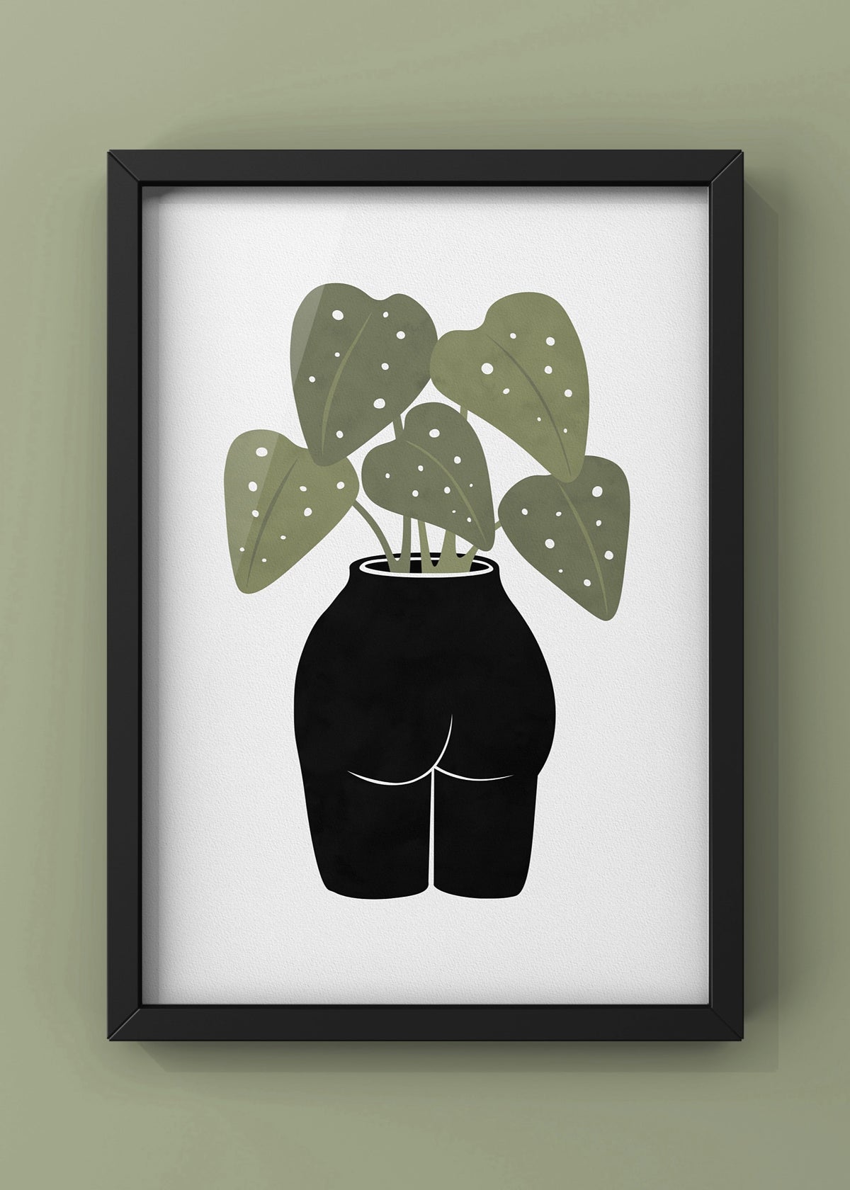 Botanical Body Planter Digital Art