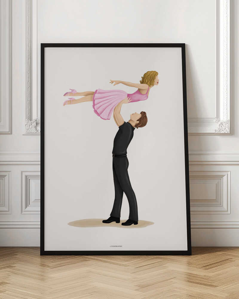 Iconic Dance Lift Digital Artwork