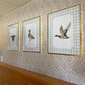 Vintage Mallard Duck Digital Art Trio