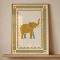 Boho Elephant Digital Wall Art