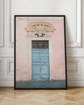 Charming Blue Door Italian Architecture Digital Print