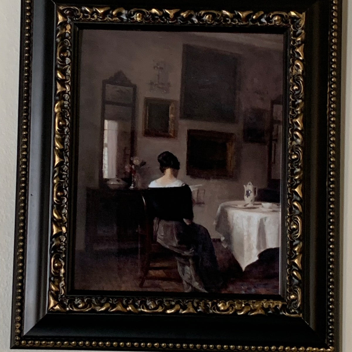 Quiet Morning Interior Digital Art Print