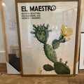 El Maestro Cactus Botanical Digital Artwork