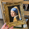 Girl with a Pearl Earring Digital Art Print