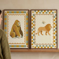 Safari Jungle Animals Digital Art Set