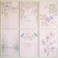 Blushing Spring Birds and Florals Digital Art Collection