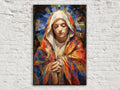 Vibrant Madonna Digital Artwork