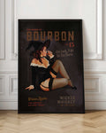 Drink Up Witches Bourbon Vintage Pin-Up Digital Art