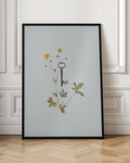 Botanical Key Digital Artwork
