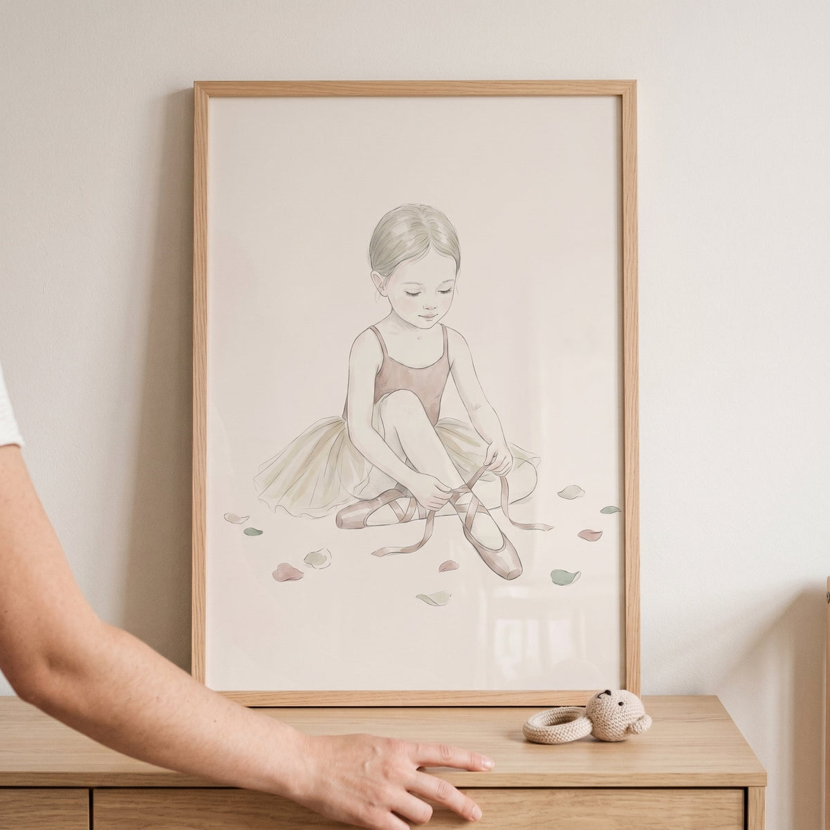 Little Ballerina Digital Art Print