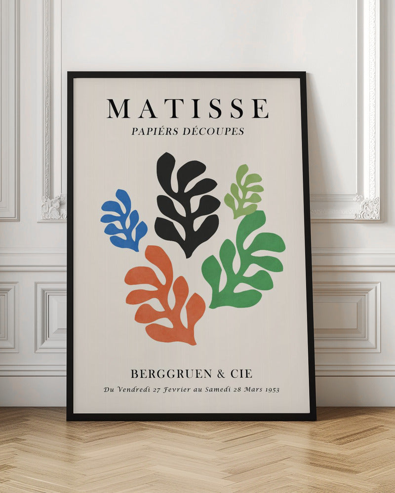 Matisse Papiers Découpés Exhibition Poster