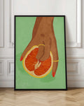 Citrus Touch Digital Art Print