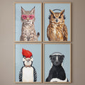 Quirky Animal Portraits Digital Collection