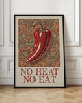 No Heat No Eat Vintage Pepper Digital Art