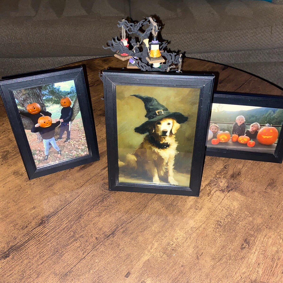 Golden Retriever Witch Digital Art