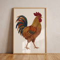 Rustic Rooster Digital Artwork