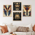 Celestial Wings and Lotus Botanical Gallery Set