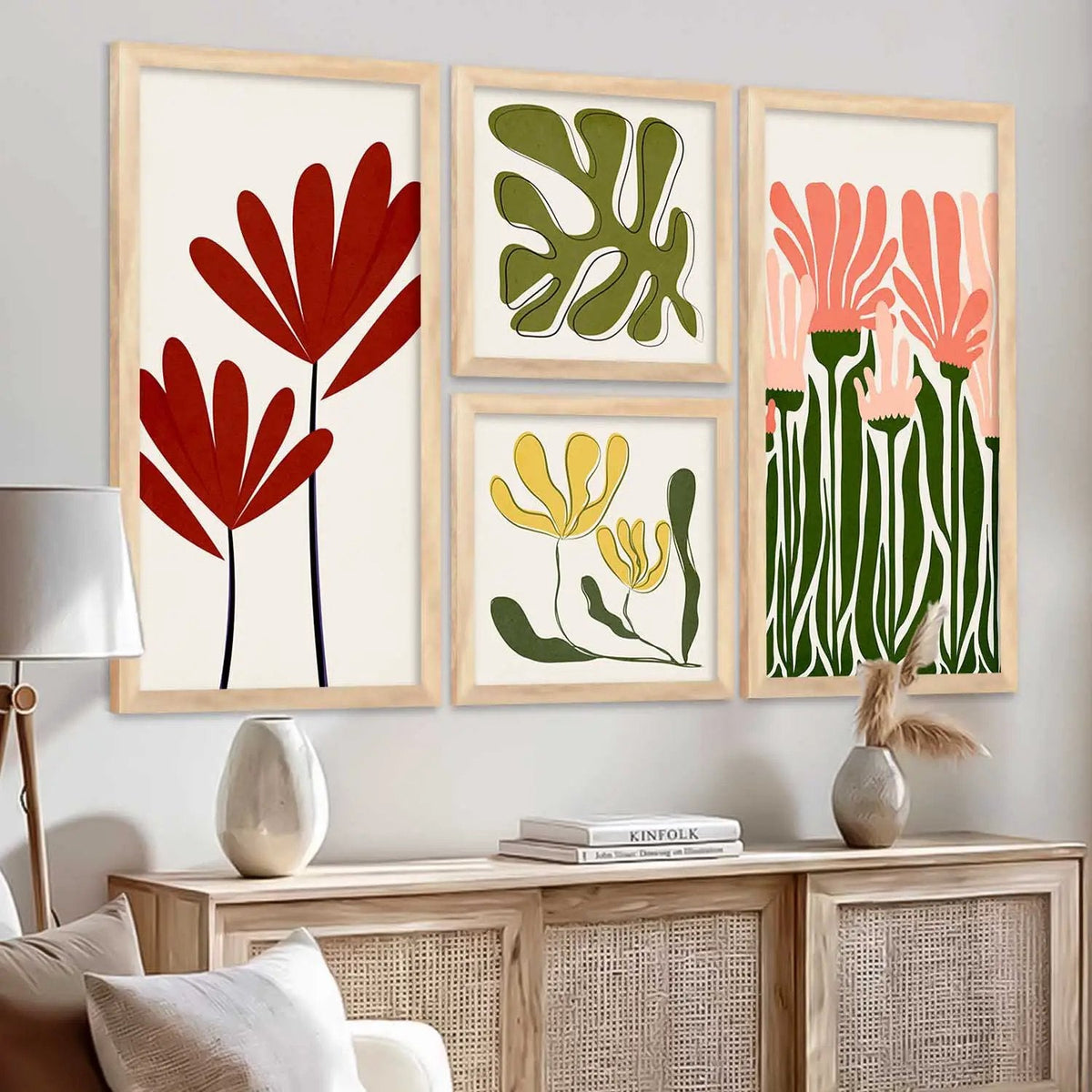 Abstract Botanical Garden Digital Art Collection
