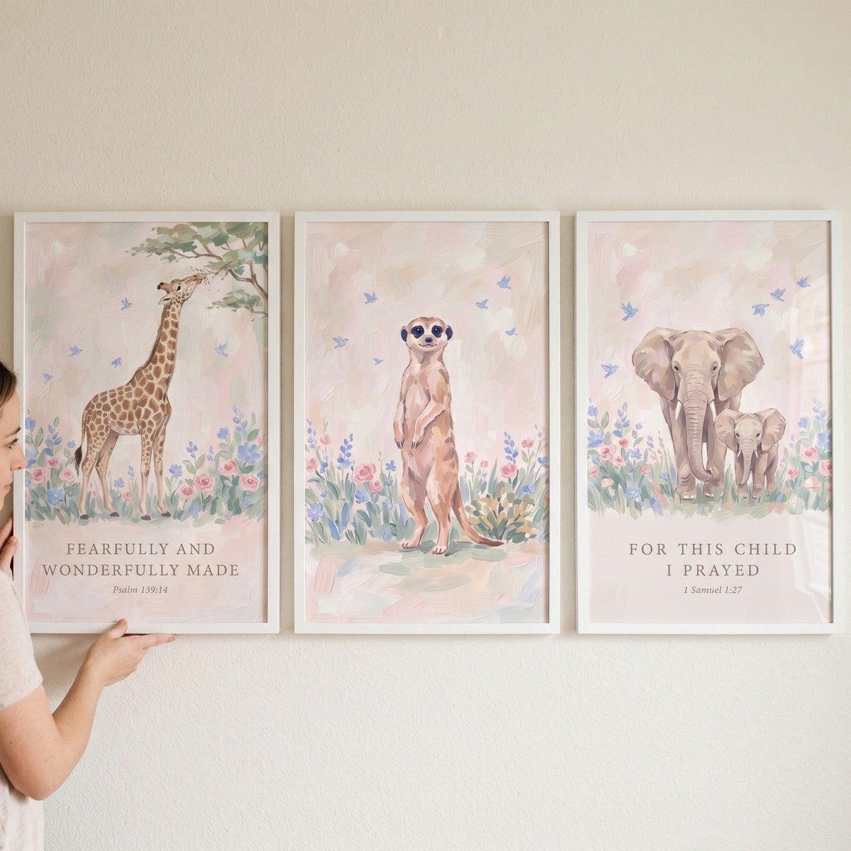Safari Animal Nursery Digital Prints