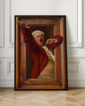 The Yawning Man Trompe L'oeil Digital Art