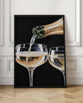 Champagne Pour Digital Artwork