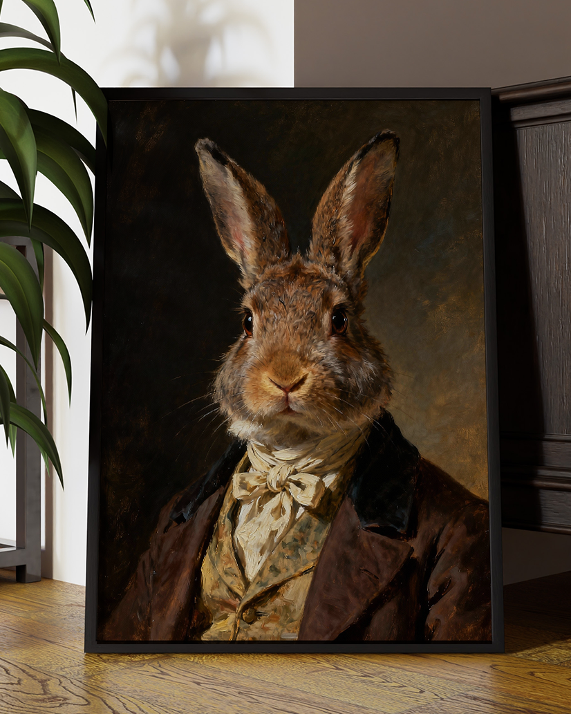 Lord Rabbit Regency Portrait