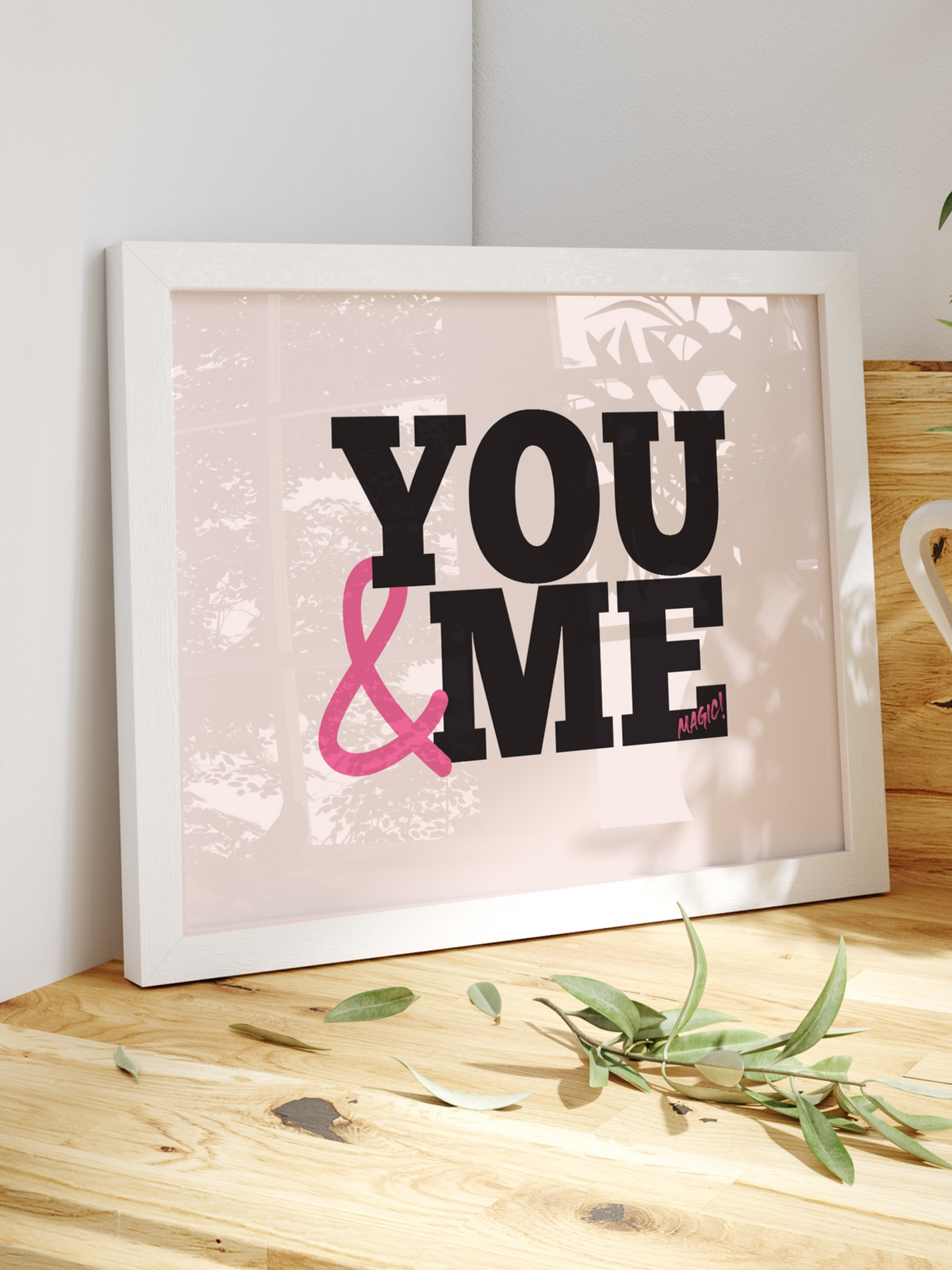 You & Me Magic Digital Print