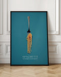 Spaghetti Italian Food Digital Art Print