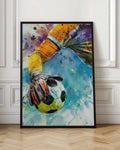 Watercolor Soccer Goalkeeper Digital Art