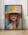 Sunlit Elegance Digital Art Print