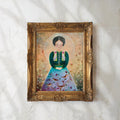 Serene Meadow Maiden Digital Art
