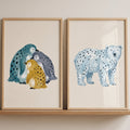 Arctic Animals Digital Art Set