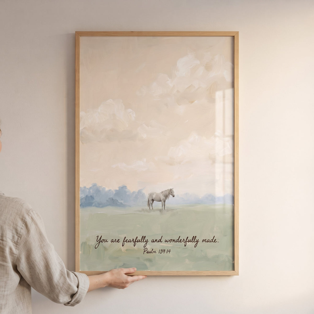 You Are Fearfully And Wonderfully Made Horse Digital Art